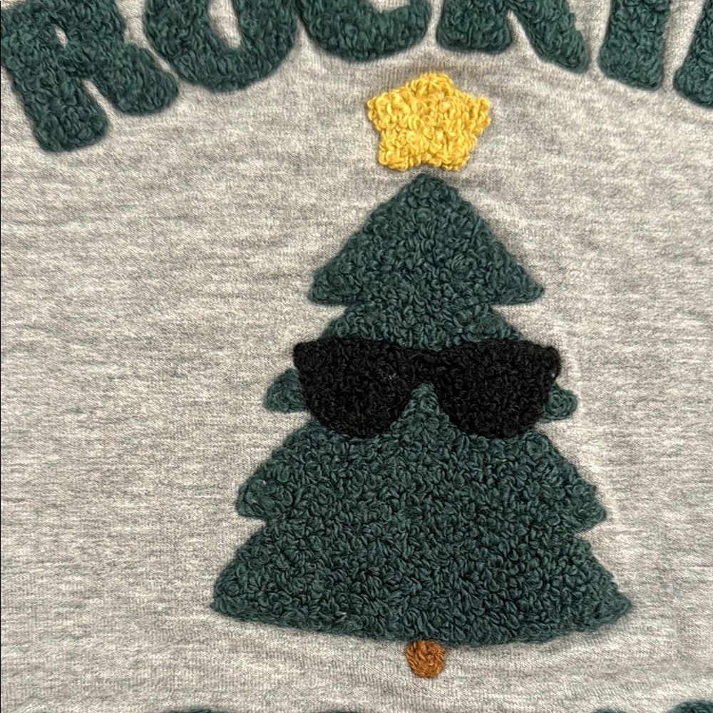 Little Sleepies Toddler Sweatshirt with Tree Design - Picture 3 of 10